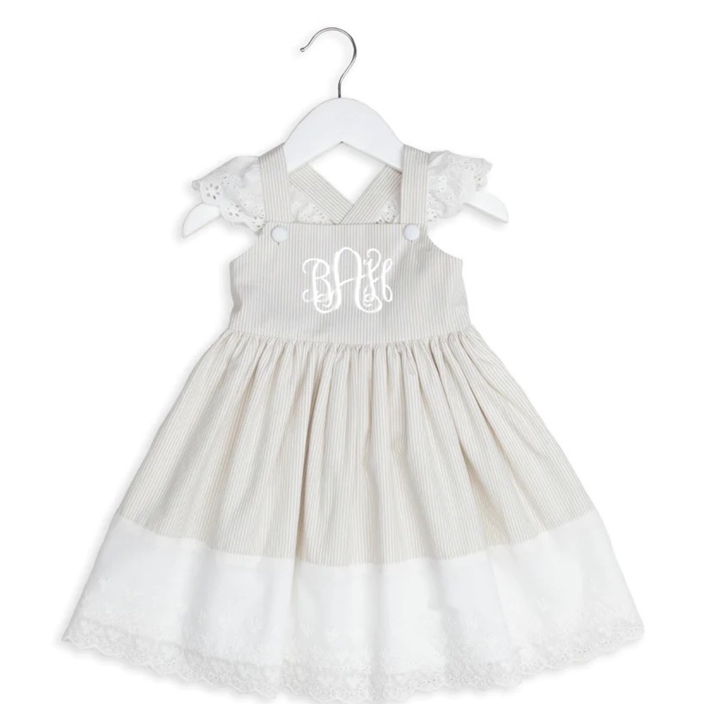 Ricrac & Ruffles surf and sand dress